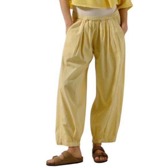 Free People To The Sky Parachute Barrel Balloon JLo Pants | Size Large - Picture 1 of 14